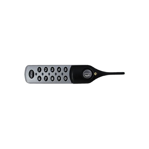 Digital Electronic Cabinet Lock W/ ADA Lever Handle Standard Silver Left